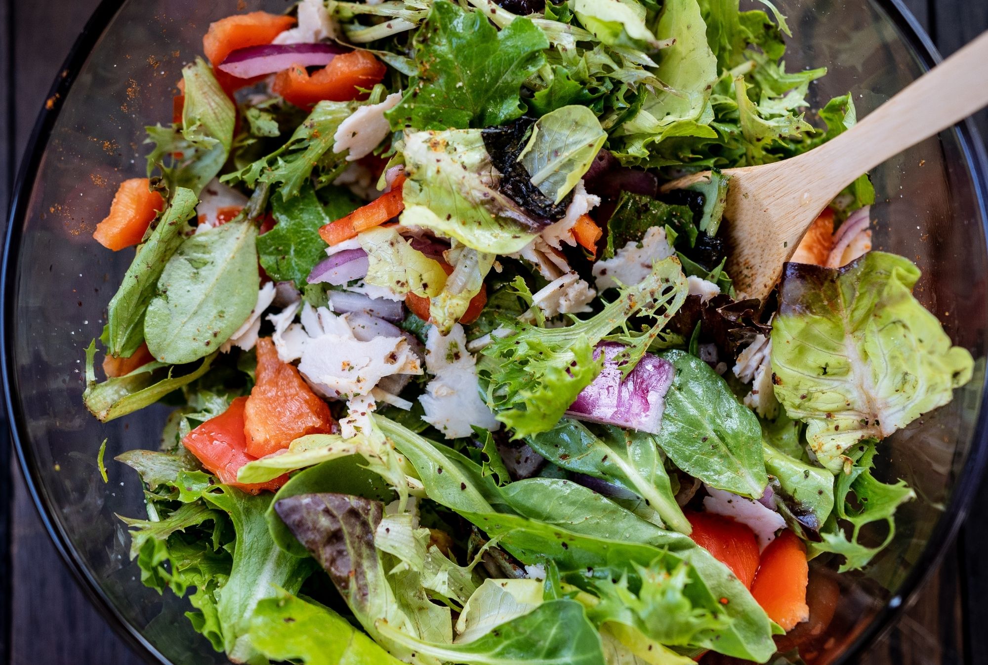 Mixed season salad